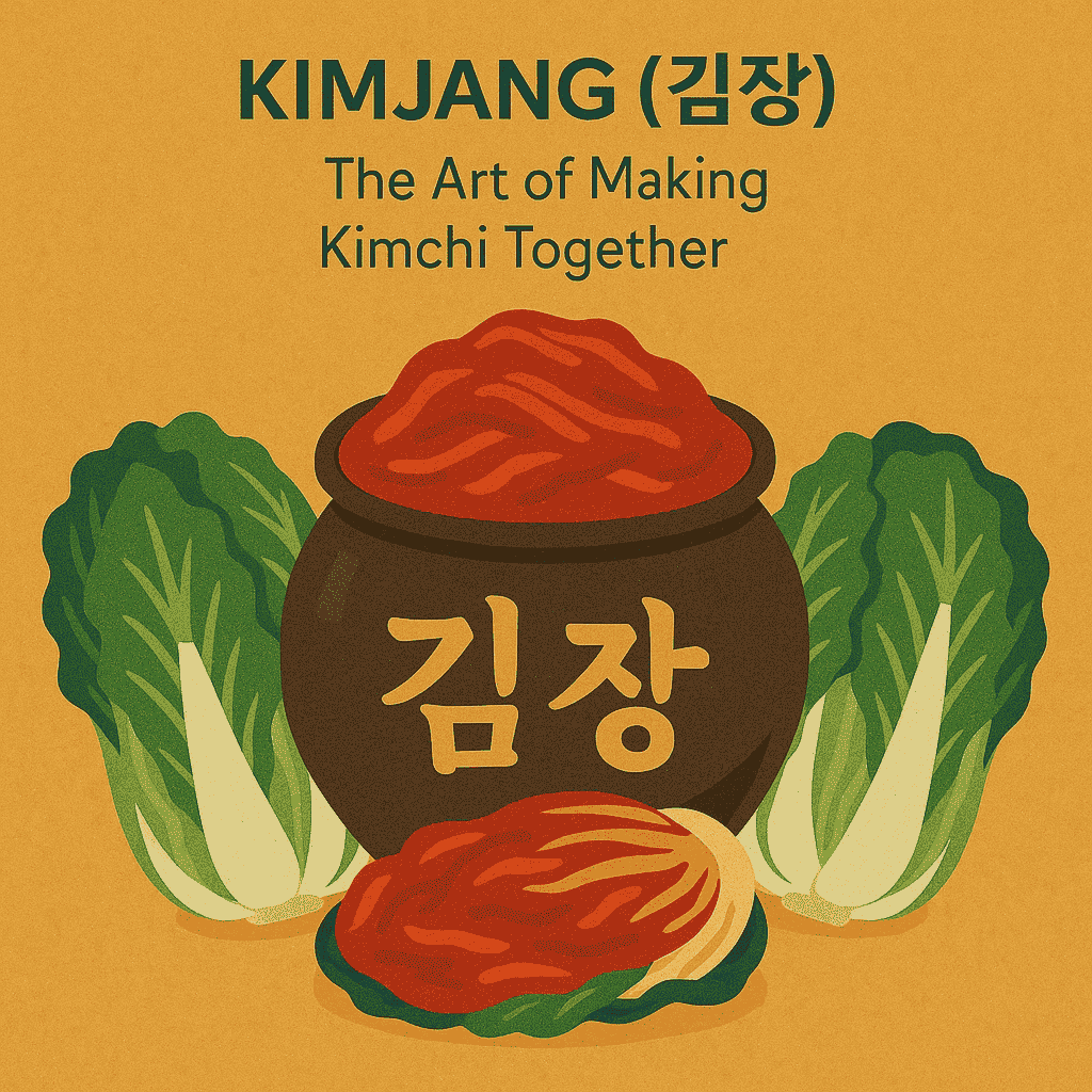 Kimjang (김장): The Art of Making Kimchi Together