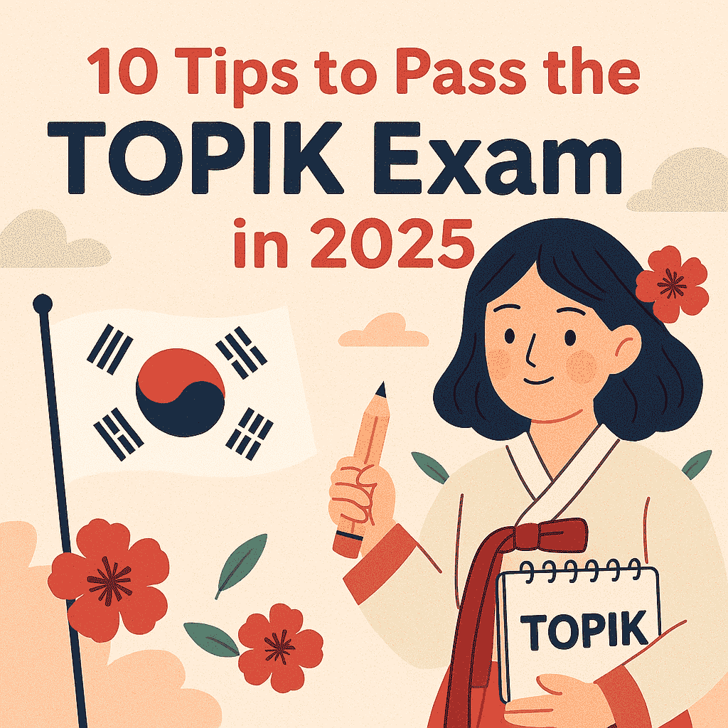 10 Tips to Pass the TOPIK Exam in 2025