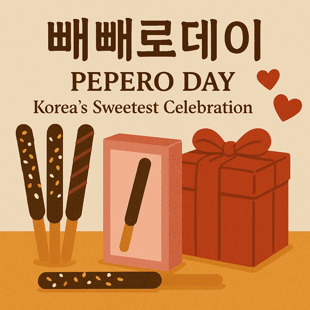 Pepero Day (빼빼로데이): Korea’s Sweetest Celebration